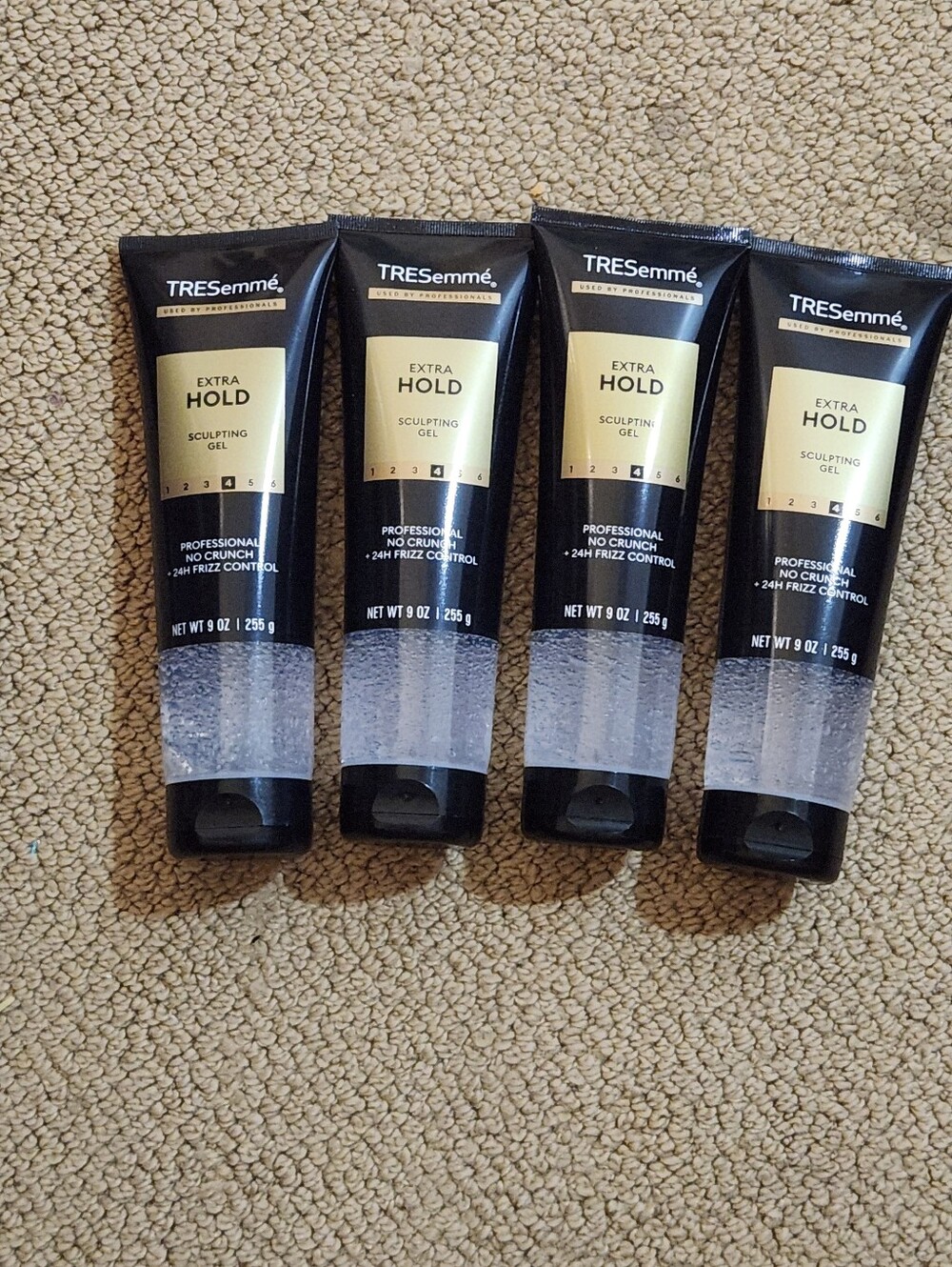 Tresemme Extra Hold Sculpting Gel 9 Oz 4 Pack